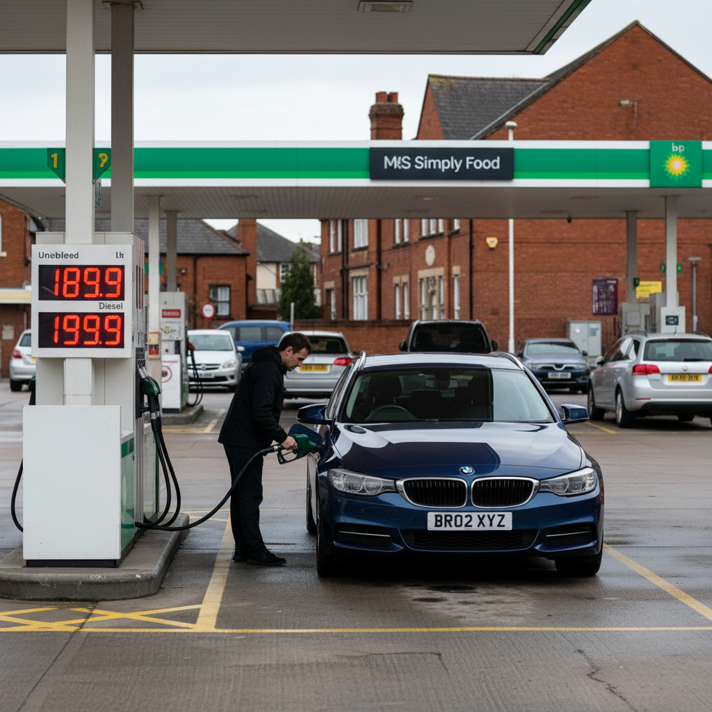 The 'Motorway Markup': Why Your Service Station Stop is Costing You an Extra £19 Per Tank!