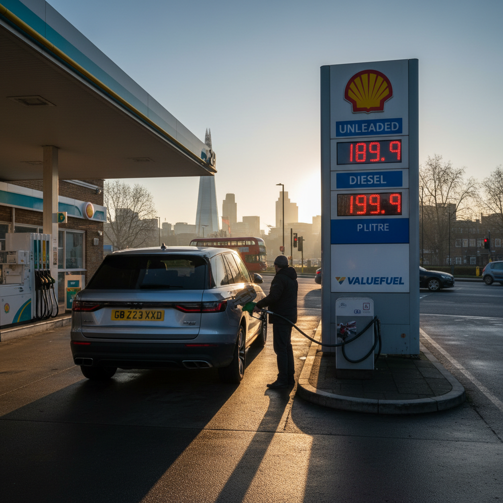 The 'Hidden Half-Tank' Trap: Today's Fuel Data Reveals How Just 20 Miles Can Cost You £10 More