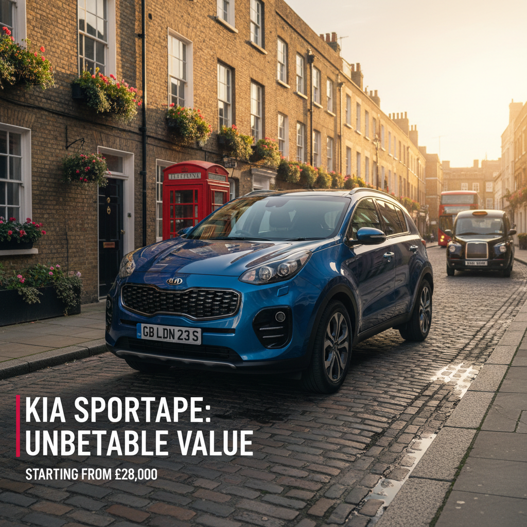 The Kia Sportage Hybrid: Can This Smart Crossover Really Dodge Rising UK Motoring Costs?