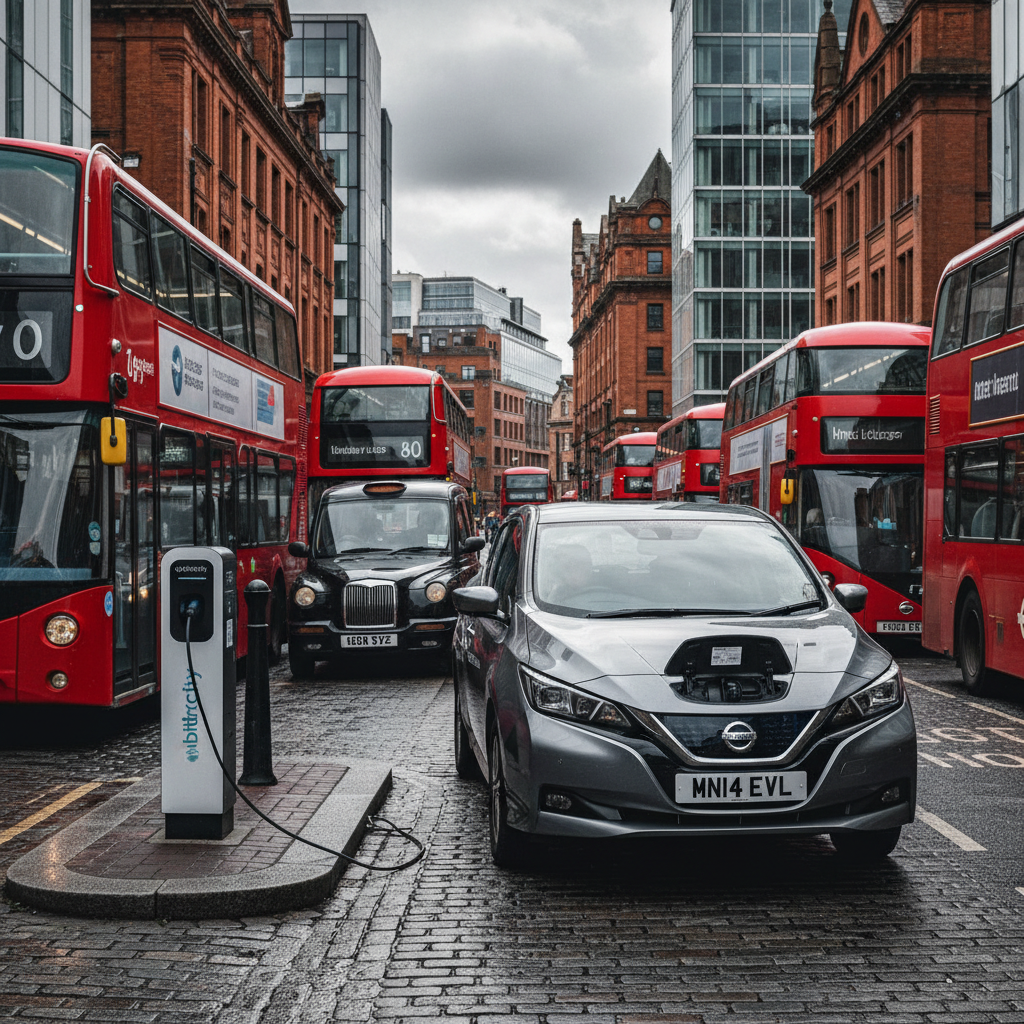 Manchester's CAZ and EV Charging: The Nissan Leaf's Enduring Urban Appeal