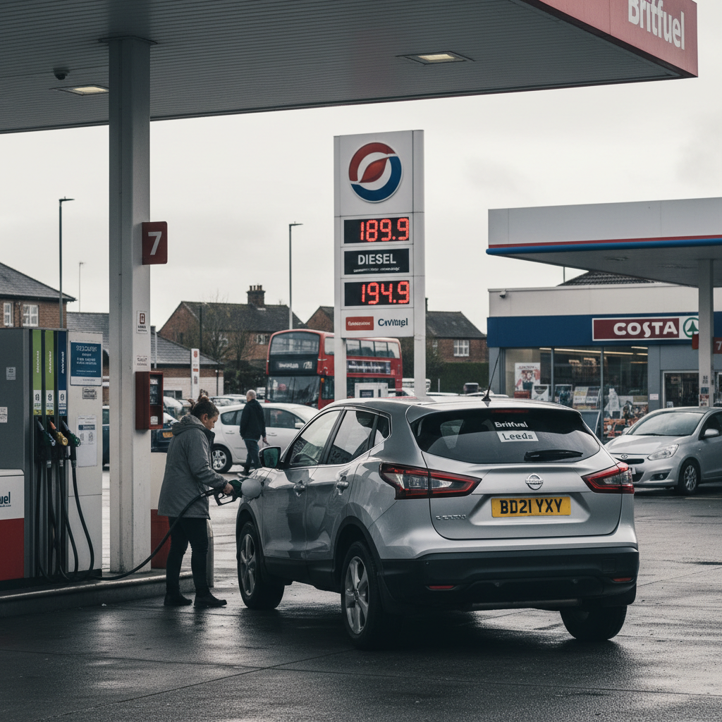 The Postcode Petrol Lottery: How Your Daily Route Houses a Hidden £32 Tank Premium